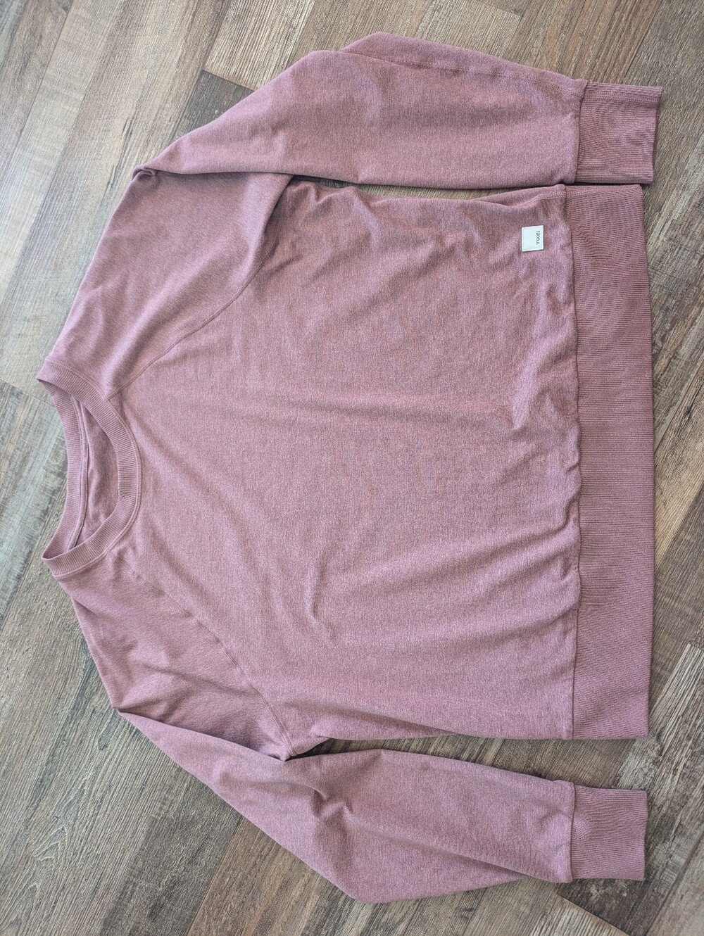 Vuori Long Sleeve Halo Crew Pullover Pink Sz S - Picture 2 of 14